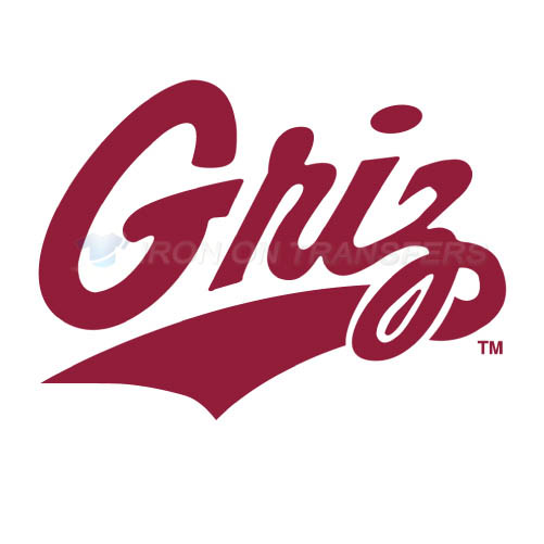 Montana Grizzlies Logo T-shirts Iron On Transfers N5175 - Click Image to Close